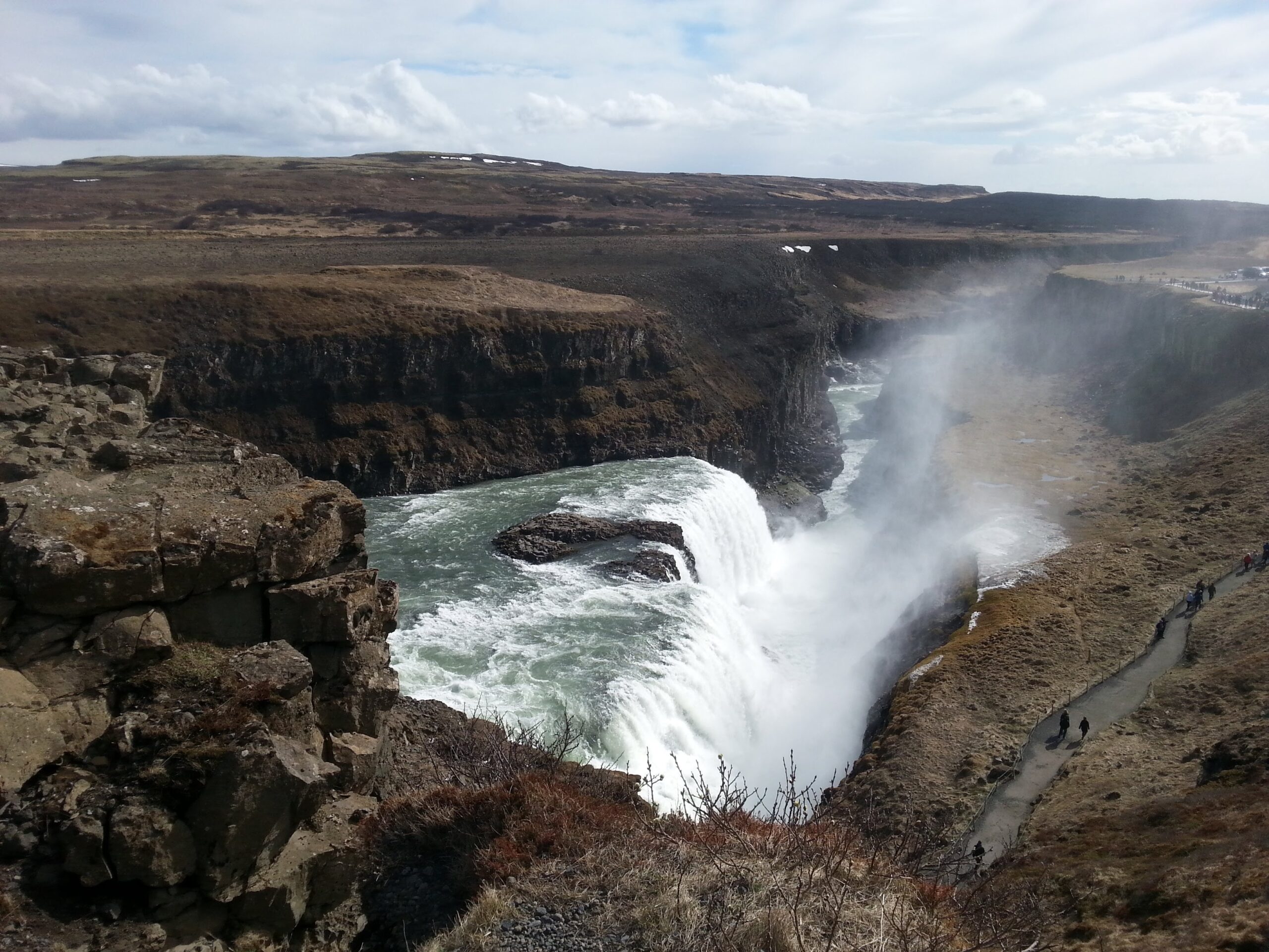 Amazing waterfalls at Iceland